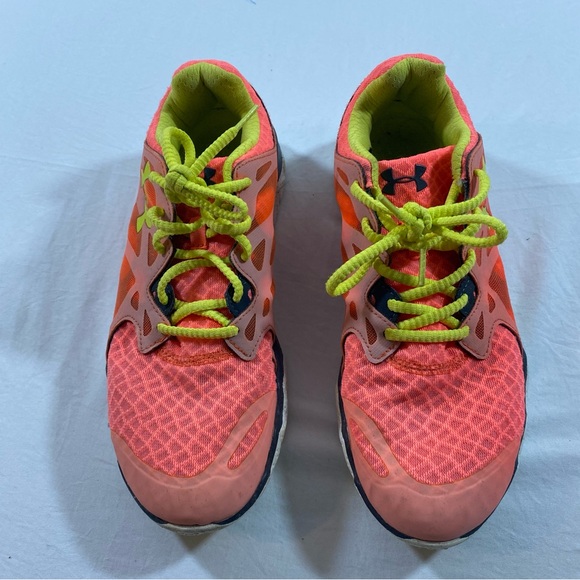 Under Armour Sneakers Shoes Woman’s 10 Coral lace up tennis shoes athletic shoe - Picture 7 of 7